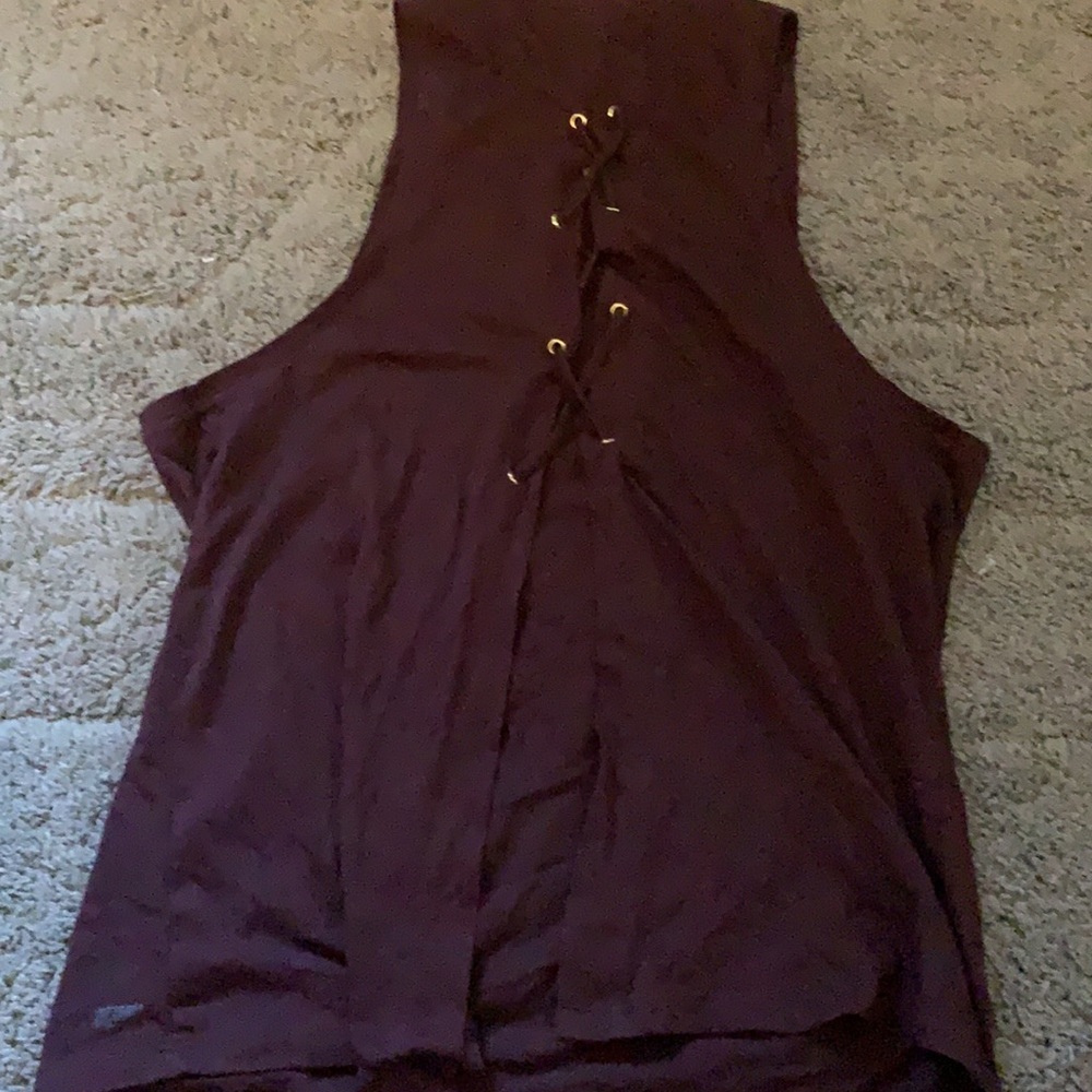 Victoria secret sports open back tank